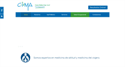 Desktop Screenshot of cima-clinic.com